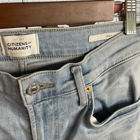 Citizens Of Humanity ISOLA Light Blue Women Jeans - Picture 6 of 8